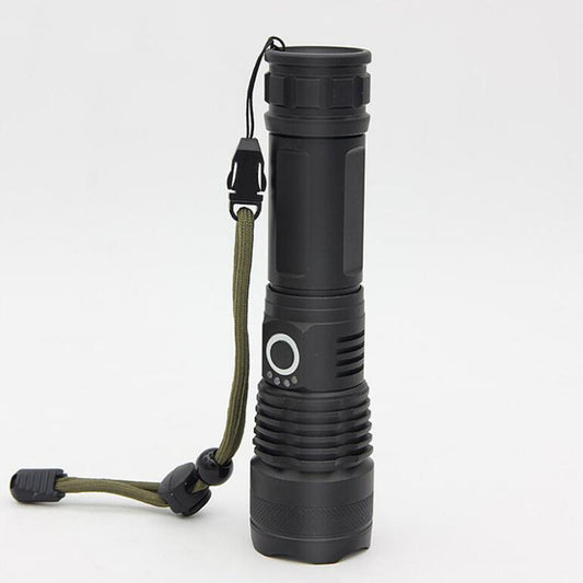 USB Charging Zoom P50 Flashlight – High Power LED Torch