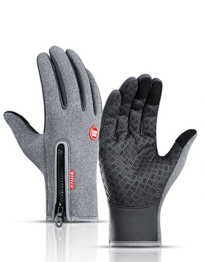 Buy Winter Touch Screen Motorcycle Gloves – Waterproof Fleece