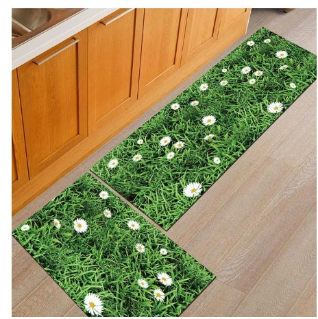 Non-Slip Bathroom and Bedside Floor Mats Durable and Easy