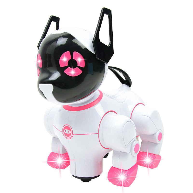 Electronic Pet Dog Toy with Lights & Dance Mode for Kids