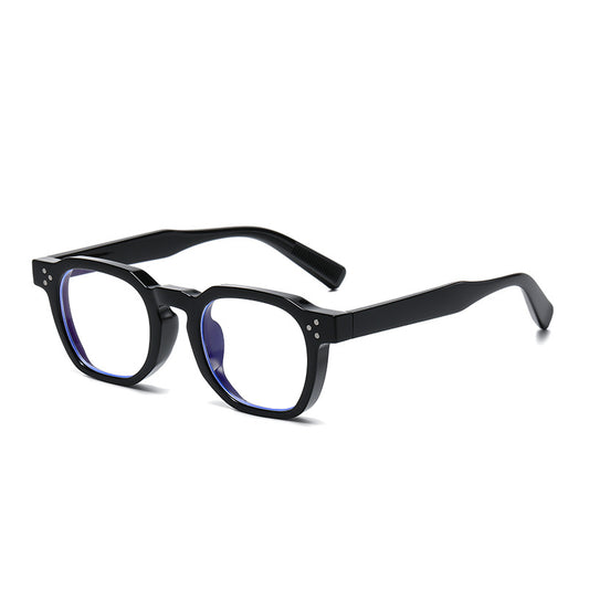 Fashion Round Frame Studded Sunglasses for Eye Protection