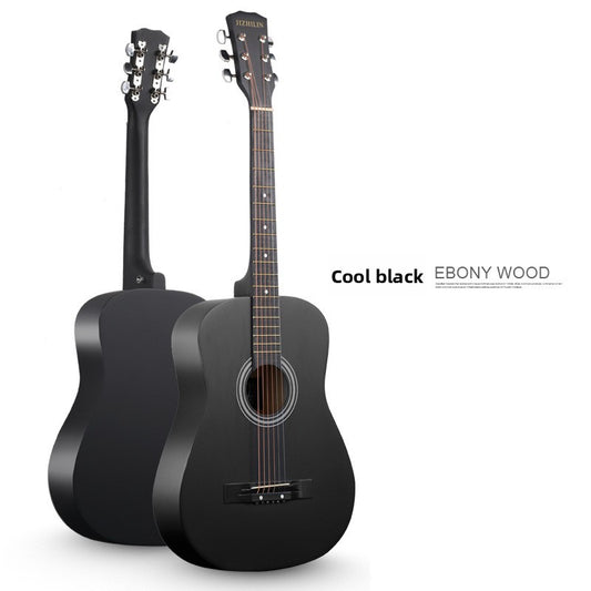 38 Inch Folk Acoustic Guitar for Beginners Daily Practice Global Swanky 2
