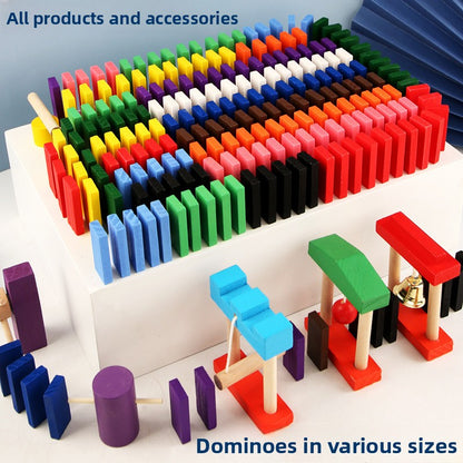 38 sets of Organs Standard Dominoes Organs Educational Toys Wooden Toys and Domino Complete Accessories