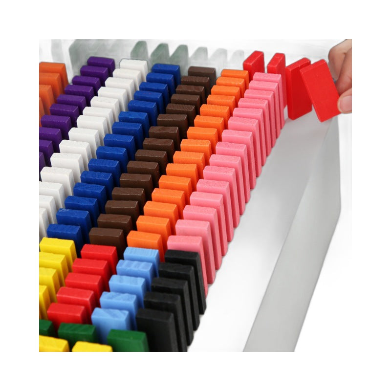 38 sets of Organs Standard Dominoes Organs Educational Toys Wooden Toys and Domino Complete Accessories