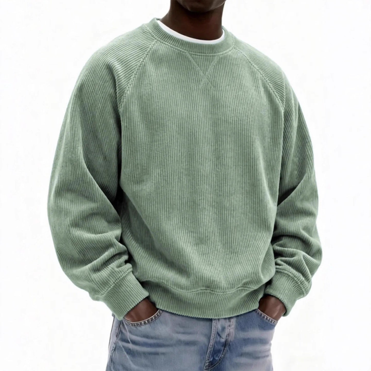 Buy Premium Mens Fashionable Simple And Relaxed Fit Sweatshirt