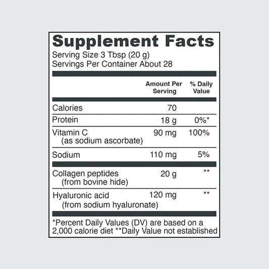 Nutritional Supplement Collagen Powder for Daily Wellness