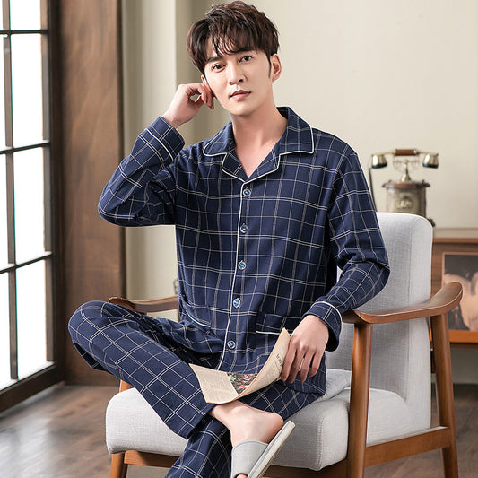 Dad Cardigan Can Be Worn Outside Homewear Suit Comfortable