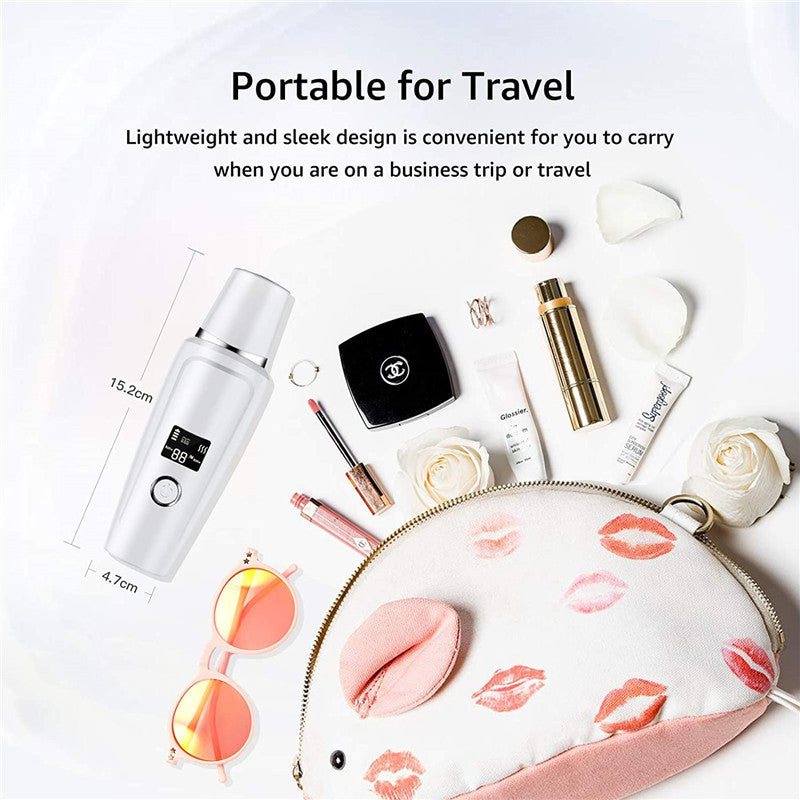 Ultrasonic Skin Scrubber for Deep Pore Facial Cleaning Use