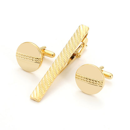 Buy Men’s Formal Business Cufflinks & Tie Clip Set Online
