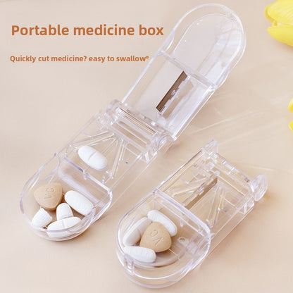 Portable Weekly Pill Organizer with Daily Reminder Use