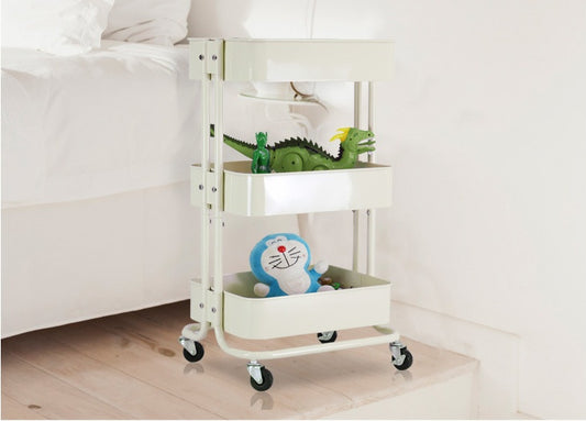 Large Home Storage Trolley – Rolling Kitchen Organizer Cart