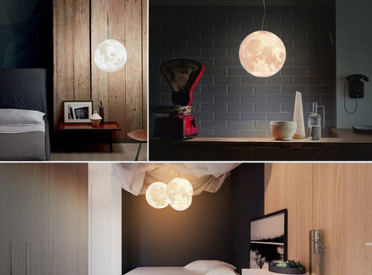 3D Chandelier Bedroom Lamp – Single Head Restaurant Hanging Light global swanky 3