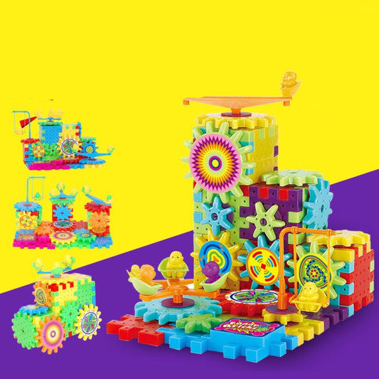  3D Model Building Kits Electric Gears Plastic Brick Blocks
global-swanky 3