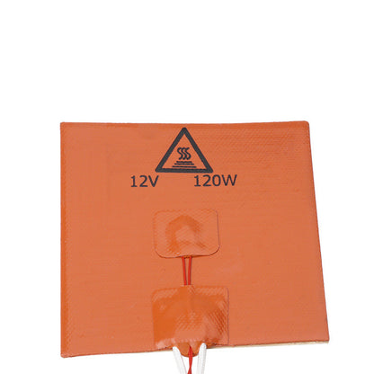 3D Printer Hot Bed Silicone Rubber Heating Pad Accessory globalswanky 01