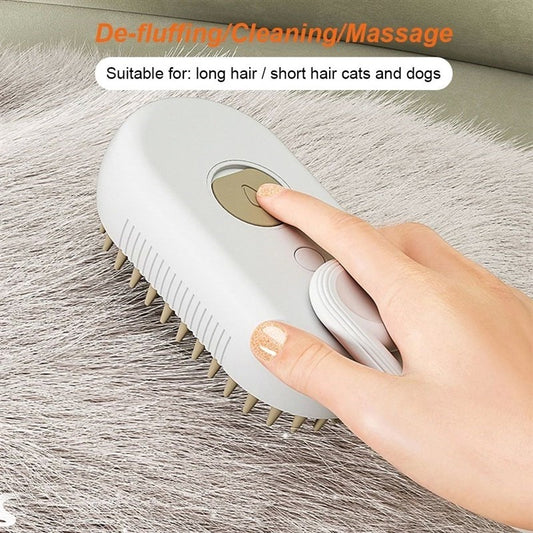 3-in-1 Electric Spray Cat Comb