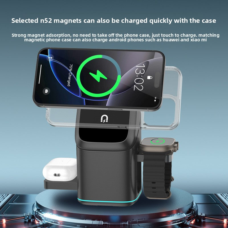 3-in-1 Metal Wireless Charger