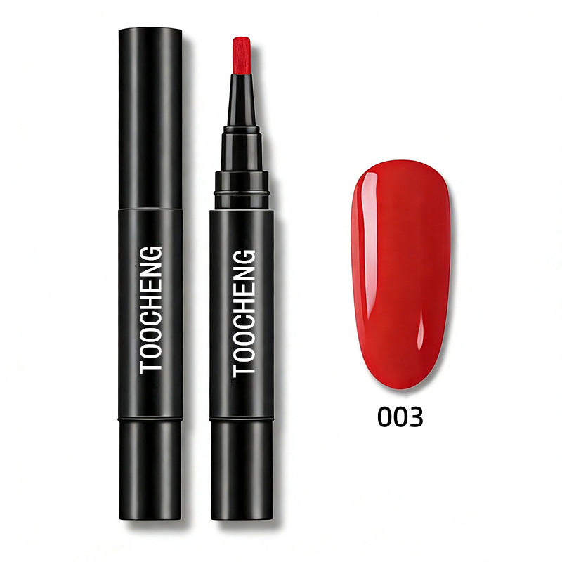 3-in-1 Nail Polish Gel Pen with Quick Dry Long Lasting Effect