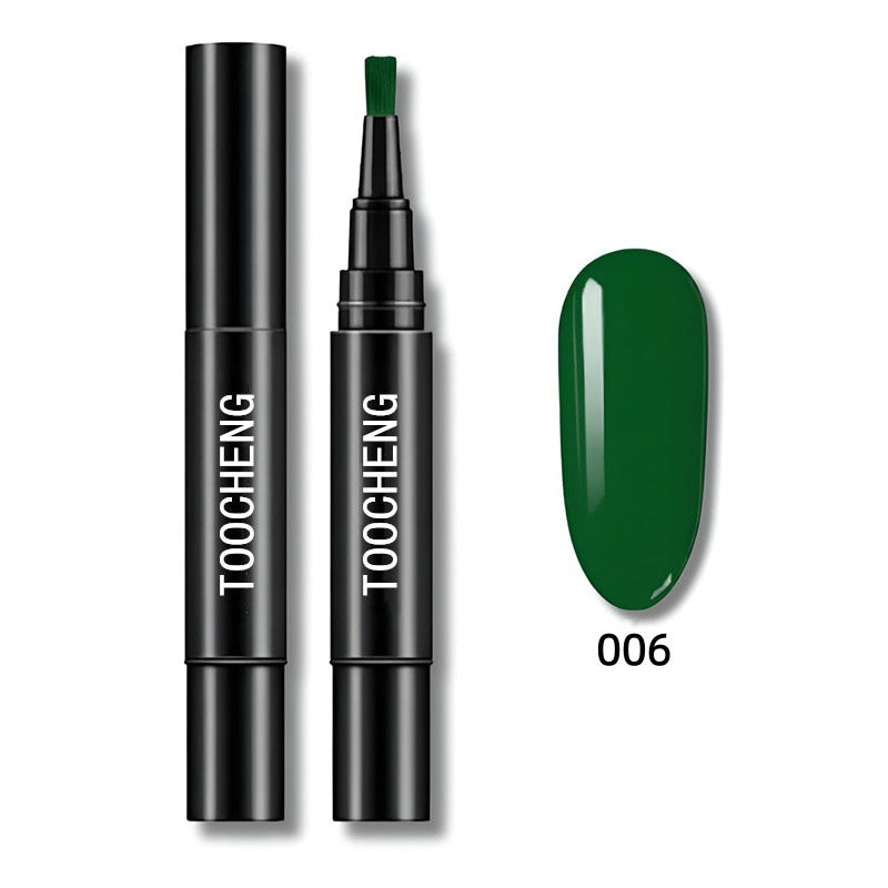 3-in-1 Nail Polish Gel Pen with Quick Dry Long Lasting Effect
