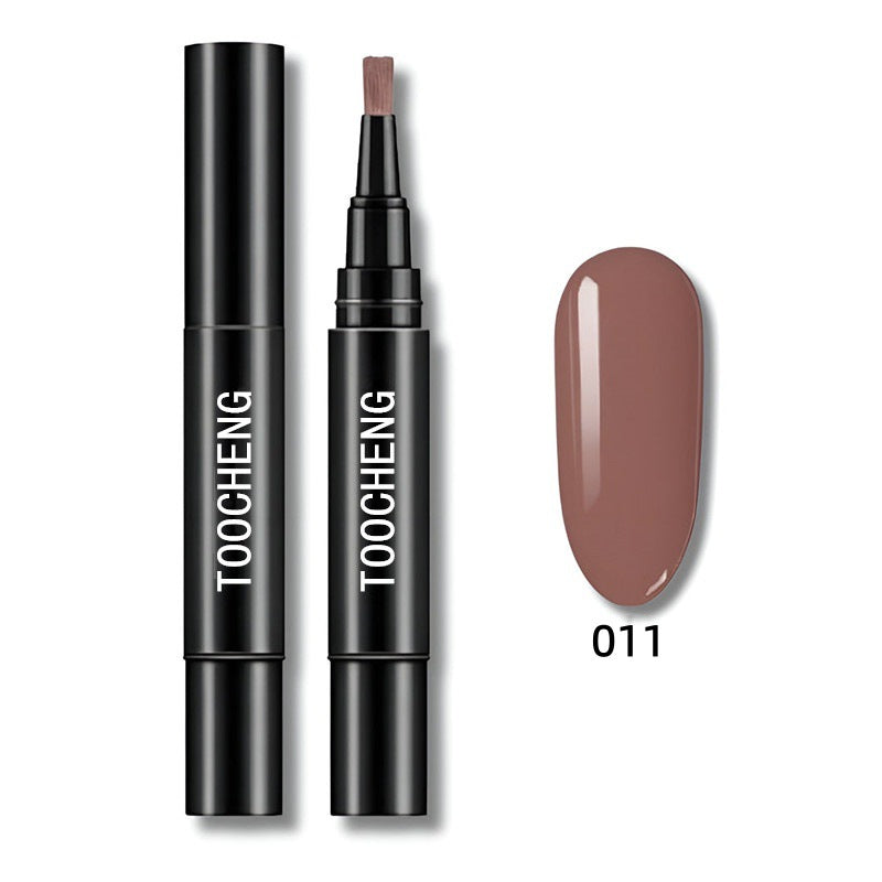 3-in-1 Nail Polish Gel Pen with Quick Dry Long Lasting Effect