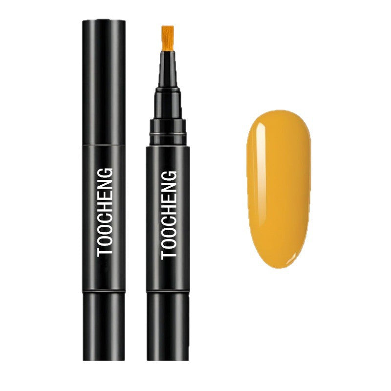 3-in-1 Nail Polish Gel Pen with Quick Dry Long Lasting Effect
