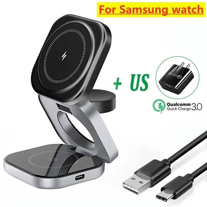 3-in-1 Wireless Magnetic Charging Stand