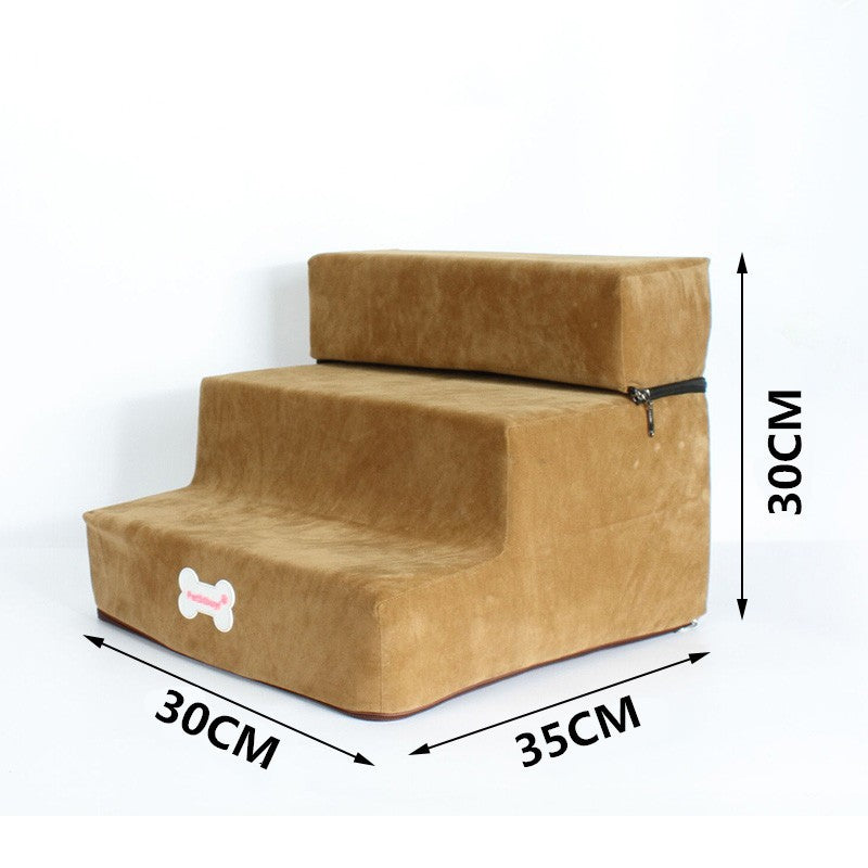 Buy For Pet Bed Stairs for Cats and Dogs Safe Climbing Steps.
