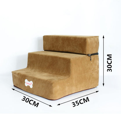 Buy For Pet Bed Stairs for Cats and Dogs Safe Climbing Steps.