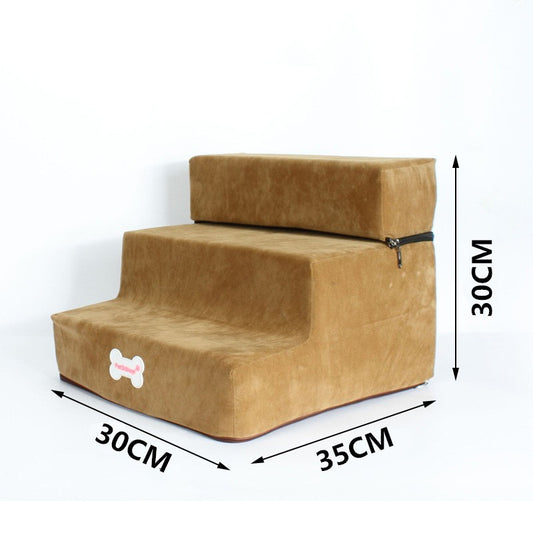 Buy For Pet Bed Stairs for Cats and Dogs Safe Climbing Steps.