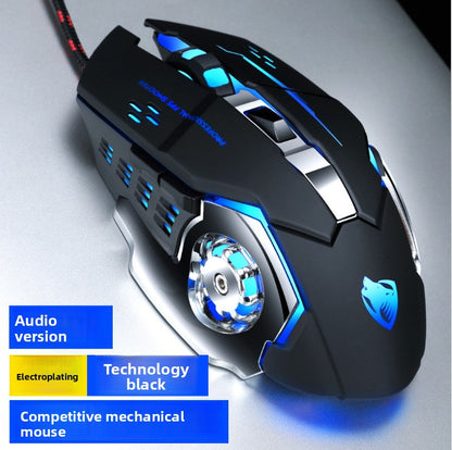 T-Wolf V6 Wired Gaming Mouse for Smooth Gaming Performance