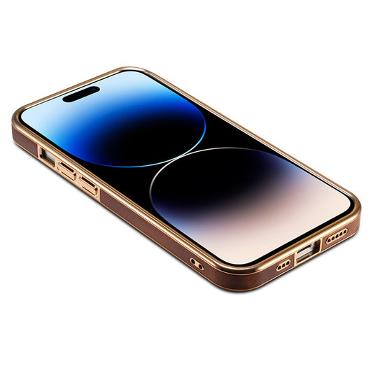 Protective Leather Phone Case – Durable & Elegant Design