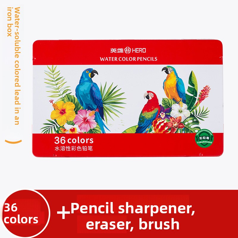 Water Soluble Oil Based Colored Pencils for Art and Drawing