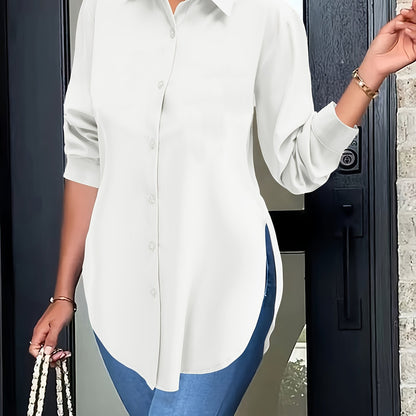 Ladies Long Sleeved Shirts – Elegant Comfortable and Perfect for Everyday Wear