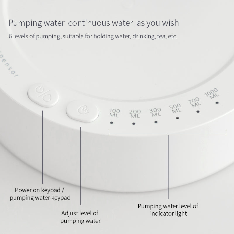 Buy Electric Water Bottle Dispenser Rechargeable Desk Pump