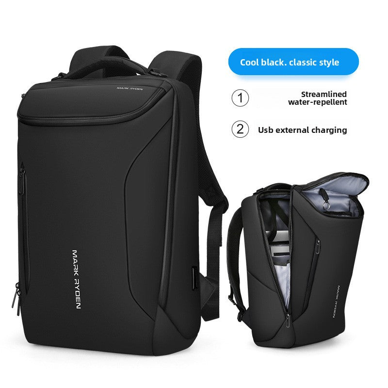 Mens Waterproof Business Backpack Travel Computer Bag Daily