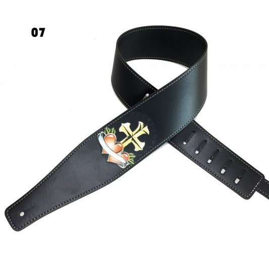Buy Color Printing Folk Guitar Shoulder Strap Musical Accessory
