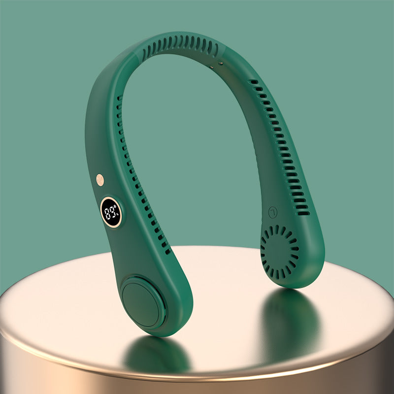 USB Neck Fan for Travel Work and Daily Cooling Needs Airflow