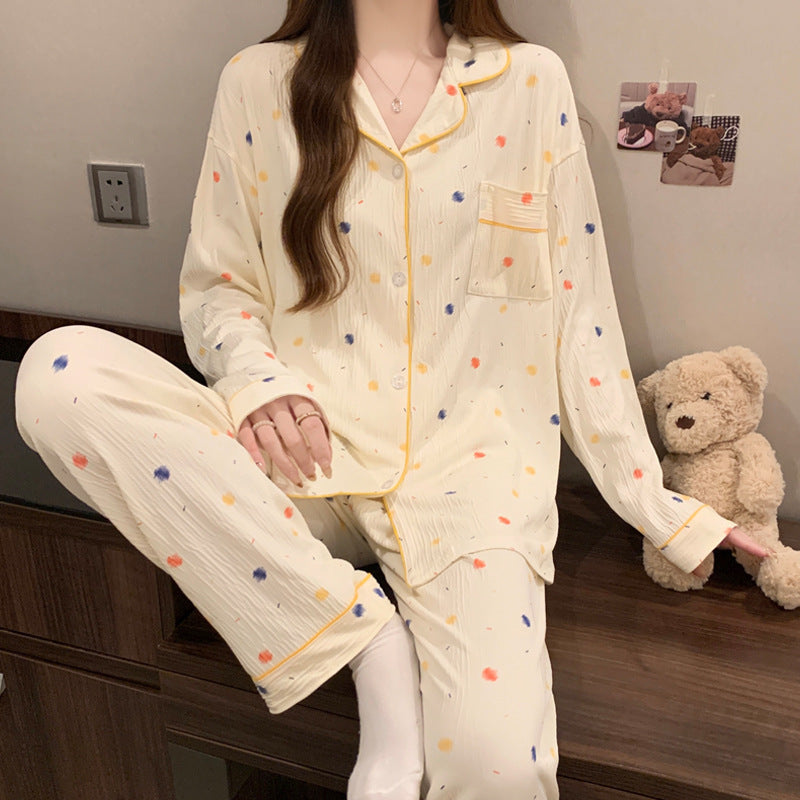 Buy High-Value Korean-Style Wrinkled Fabric Women’s Suit Set