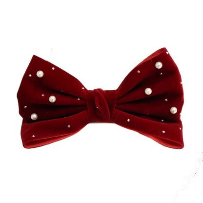 Buy Spring Summer Pearl Bow Hair Clip for Girls Online