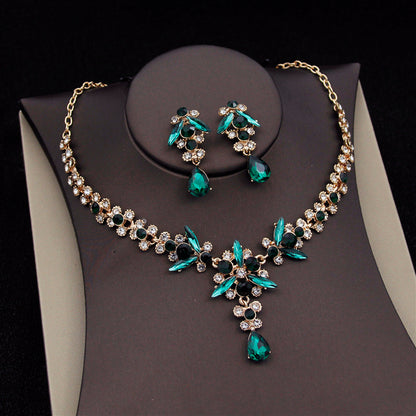 Buy Elegant Royal Queen Bridal Jewelry Sets with Tiara Crown.