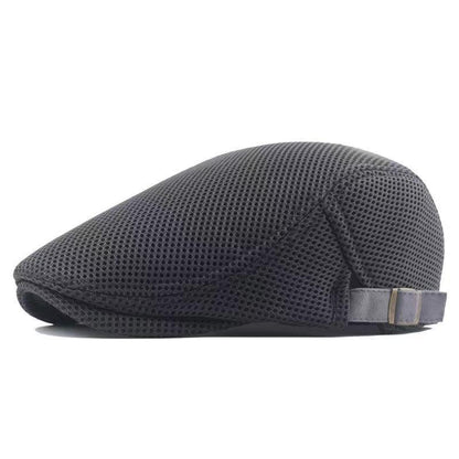 Buy Korean Style Beret Hat – Solid Color Trendy Sun Cap for Men