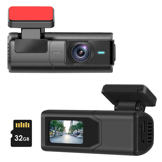 2K HD WiFi Front Dash Cam with Night Vision & Loop Recording