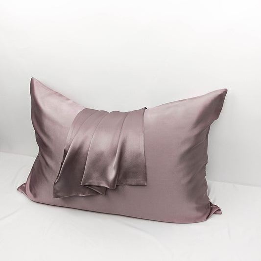 Hidden Zipper Mulberry Silk Pillowcase for Luxe Bedding USA