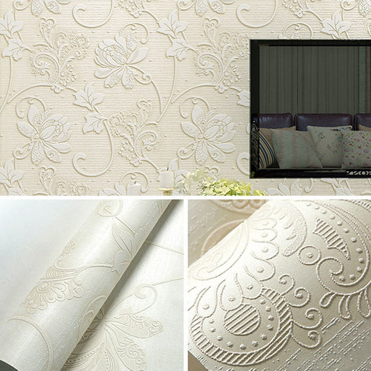 Non-Woven 3D Wallpaper for Bedroom Living Room Wall Decor