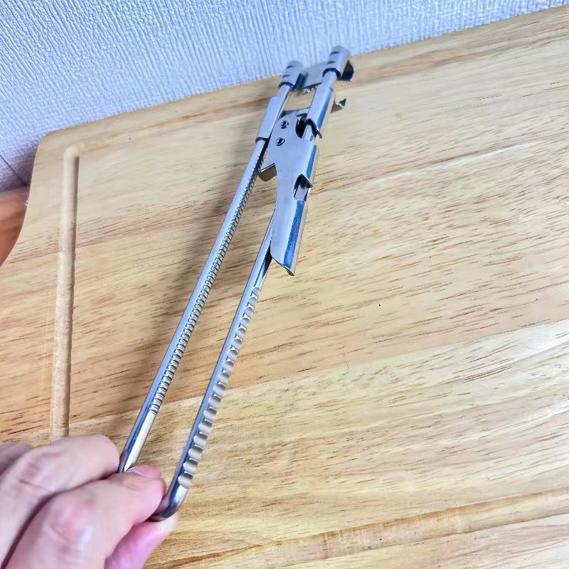 Adjustable Stainless Steel Can and Bottle Opener for Kitchen