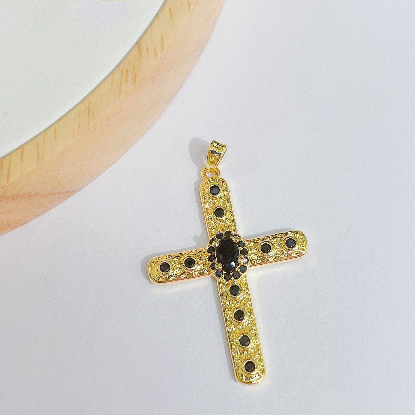 Buy Punk Retro Hip Hop Personalized Cross Pendant Necklace