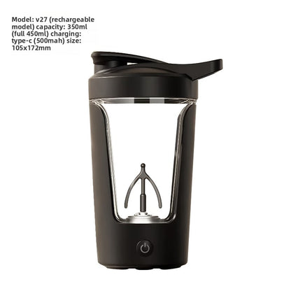 Electric Protein Shaker Cup with Mixing Function Smooth Mix