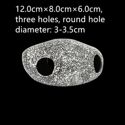 Aquarium Decorative Stone – Ceramic Fish Tank Rock Decor