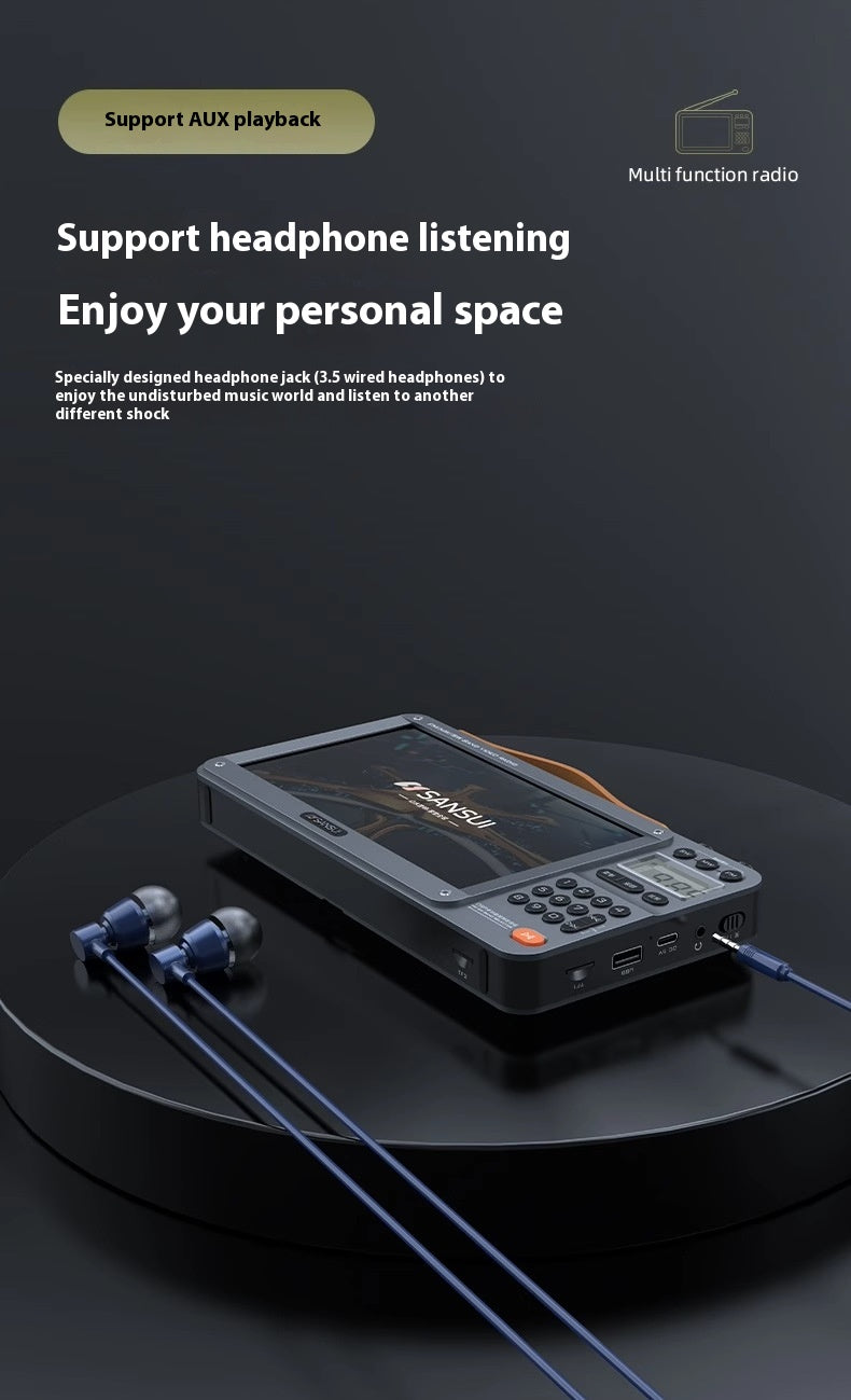 Home Elderly Radio – Full Band Bluetooth HD Video Player