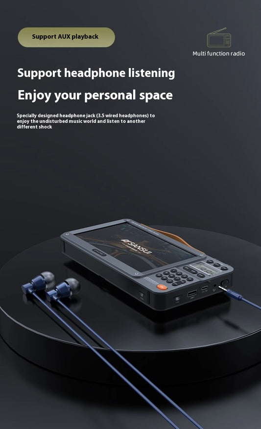 Home Elderly Radio – Full Band Bluetooth HD Video Player