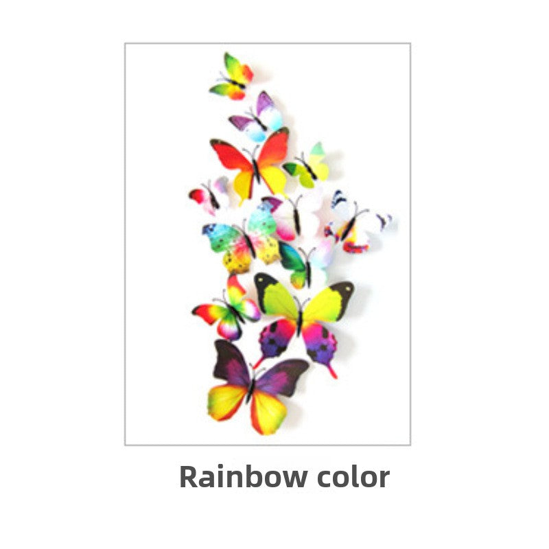3D Adjustable Wing Butterfly Fridge Magnets Set
